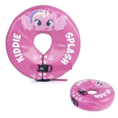 Kiddie Splash Swim Aid Neck Ring - Pink Unicorn