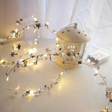 Jual Eds Christmas Decorative Lights Snowman String Lights For