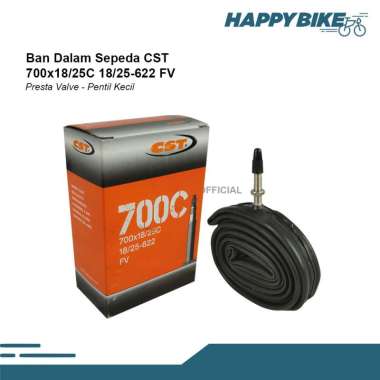 CST Tube Ban Dalam Sepeda Road Bike Gravel Hybrid 700 x 18/25 40mm/60mm FV Panjang 40mm