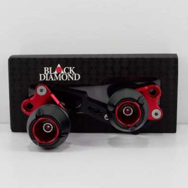 Jalu Knalpot All New Nmax-155 2020/Aerox/Pcx/Xmax/Lexi BLACK DIAMOND Merah