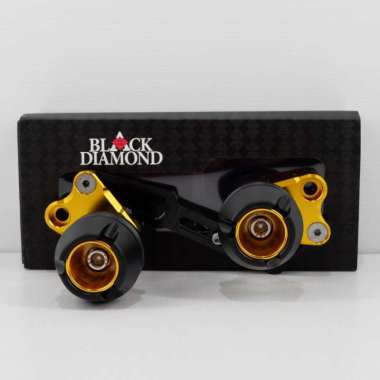 Jalu Knalpot All New Nmax-155 2020/Aerox/Pcx/Xmax/Lexi BLACK DIAMOND Gold