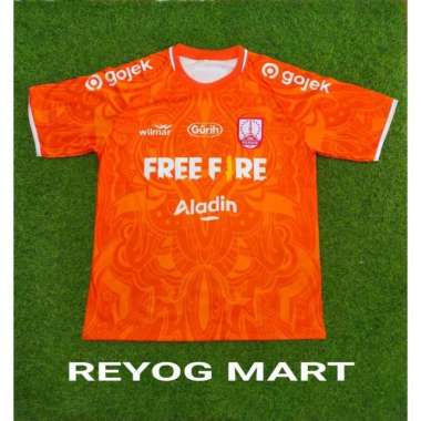 JERSEY PERSIS SOLO GK AWAY 2021 - 2022 LIGA 2 ORANGE PRINTING LOKAL M Orange