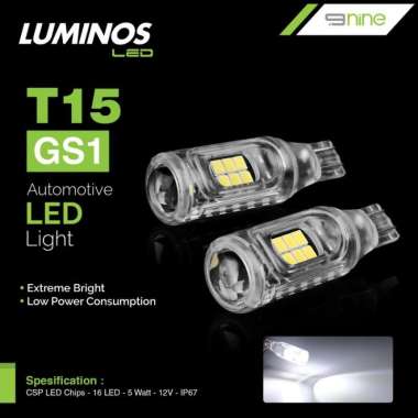 LED T15 16 MATA CSP EXTREME BRIGHT LAMPU MUNDUR SENJA MOBIL LUMINOS