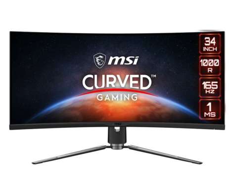 LED Monitor MSI MPG ARTYMIS 343CQR 34" UWQHD Ultrawide Curved 1000R