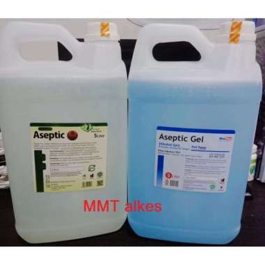 Aseptic gel hand sanitizer 5 liter galon GEL