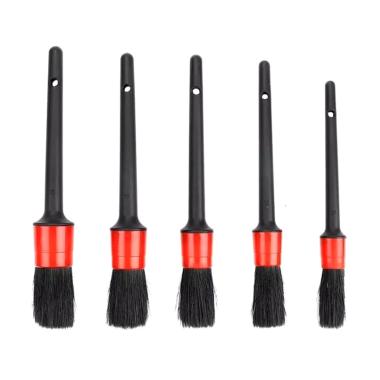 Car Interior Double Head Detail Brush Cleaning Brush For Car Indoor Air-Condition Car Detailing Care Brush Tool Guitar Dusting Brush Navigatee Car Cleaning Brush 