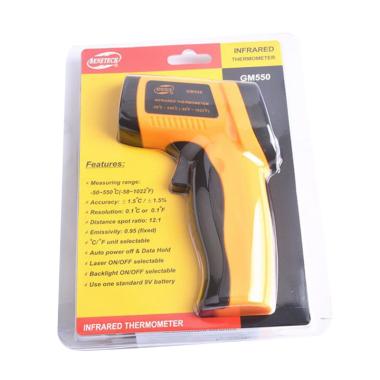 BENETECH IT550 GM 550c Digital Infrared Thermometer [550 celcius] Kuning