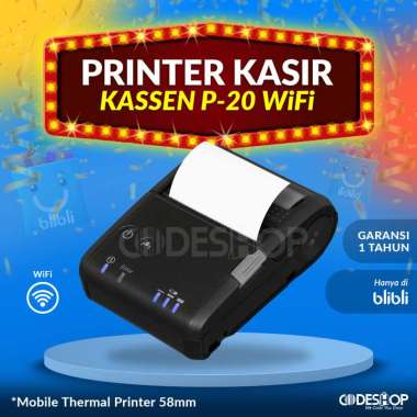 Printer POS Epson TM-P20 WiFi Portable Thermal