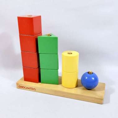 Omocha - Abacus Geo Mainan Edukasi Mainan Edukasi Anak Mainan Kayu