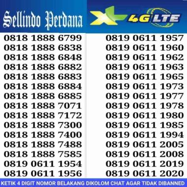 Nomor cantik xl 11 digit 4G unik