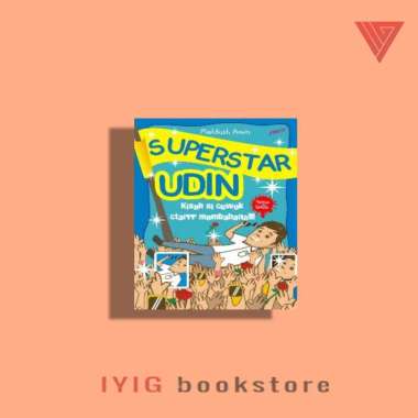 Buku/novel super star udin/buku komedi/novel komedi/novel humor/novel remaja