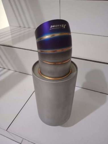 Muffler Knalpot JS Racing Doff Multicolor