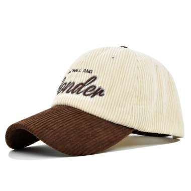 Baseball cap : WONDER - Topi baseball topi pria topi wanita One Size BROWN