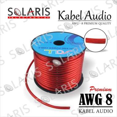 KABEL POWER AKI AWG 8 EMBASSY PREMIUM QUALITY