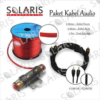 PAKET KABEL INSTALASI AUDIO MOBIL Merk EMBASSY