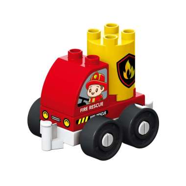 Okiedog Brix Fire Truck 11pcs - Mainan Bongkar Pasang Anak