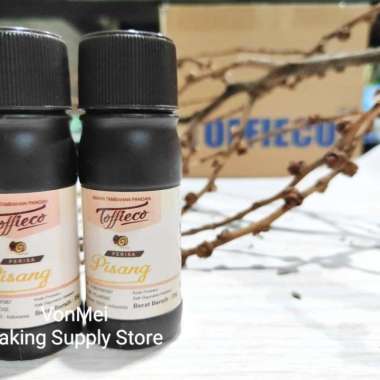 TOFFIECO Perisa Perasa Pisang Banana Essence Flavour 25 gr Wangi