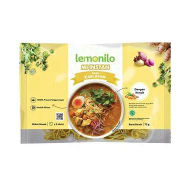 Promo Harga Lemonilo Mi Instan Kari Ayam 70 gr - Blibli
