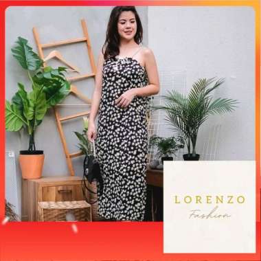 Dress Wanita Bohemian Sun Flower Dress Wanita Korea Sun Flower Putih