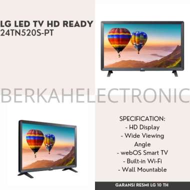 LG TV 24 INCH LED TV HD READY 24TN520S-PT