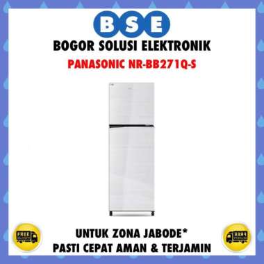 PANASONIC NR-BB271QS | NRBB271QS | KULKAS PANASONIC INVERTER - 266 L