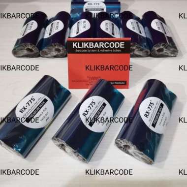 Pita Barcode / Ribbon Zebra Zd888 Zd 888 Sony Rx 775 - 110 X 75M - Wax