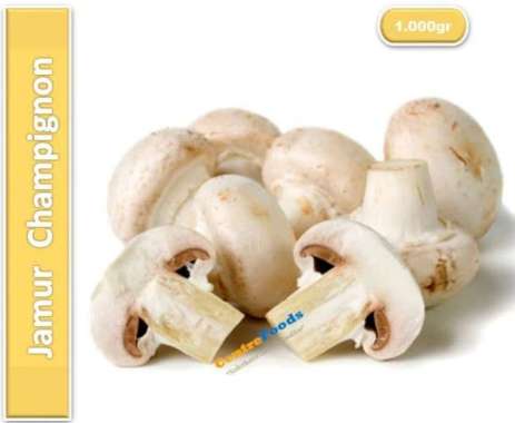 Jamur Champignon - Jamur Kancing | 1.000gr [ Harga Per KG ]
