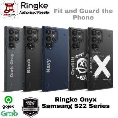 Case Samsung Galaxy S22 Ultra S22 Plus Casing S22 Ringke Onyx Original S22 PLUS GRAFFITI