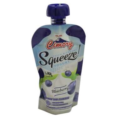 Promo Harga Cimory Squeeze Yogurt Blueberry 120 gr - Blibli