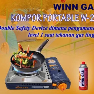 KOMPOR GAS PORTABLE - KOMPOR GAS MINI WINN GAS W-2S