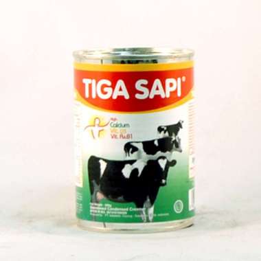 Promo Harga Tiga Sapi Krimer Kental Manis Putih 490 gr - Blibli