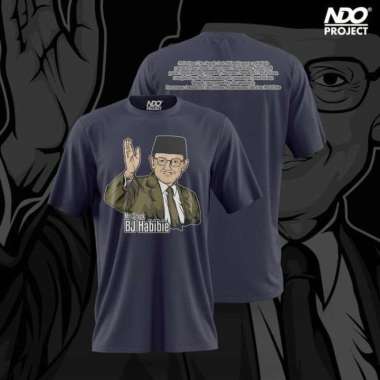 Kaos Pria Kaos Tokoh BJ Habibie