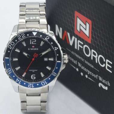 Jam Tangan Pria Naviforce 9192 blck NF9192 Original & Garansi