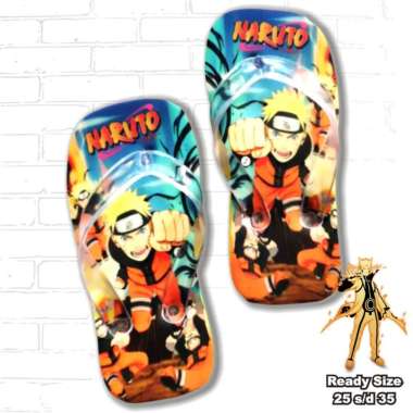 Sandal Jepit Anak Laki Laki Naruto 31-32