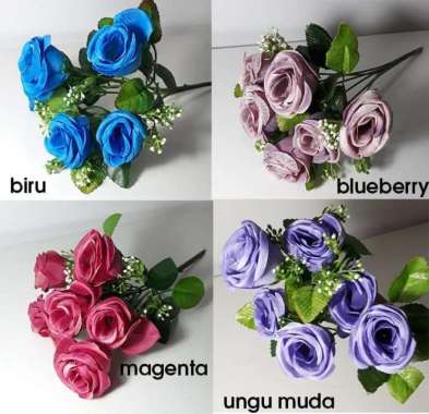 BUNGA MAWAR TROPIS ARTIFICIAL/BUNGA PALSU/BUNGA PLASTIK