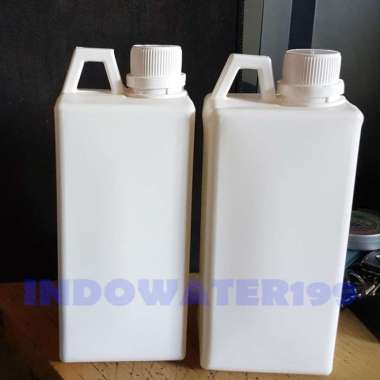 JERIGEN 1 LITER KOTAK TINGGI HDPE PROMO Putih