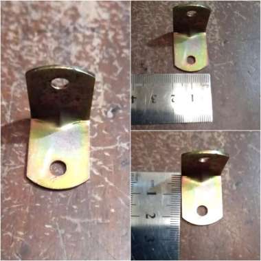 Siku L Besi Galvanis Peyangga Ambalan 2.5 X 2 Cm