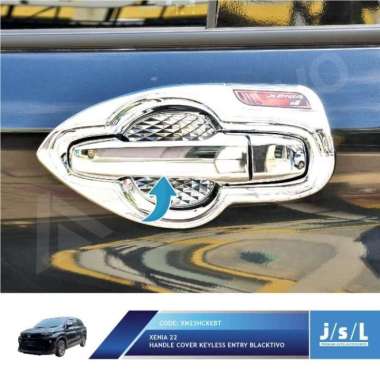 Cover Handle All New Xenia 2022 Chrome Keyless Silver