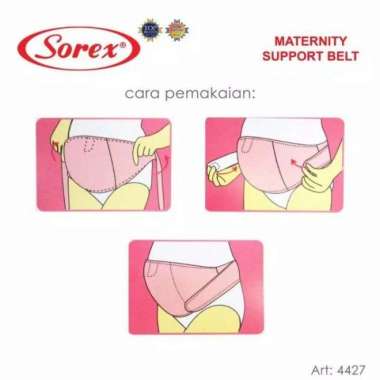 Korset Penyangga Perut Ibu Hamil Sorex / Korset Hamil Sorex / Stagen Maternity Corset Support Belt C