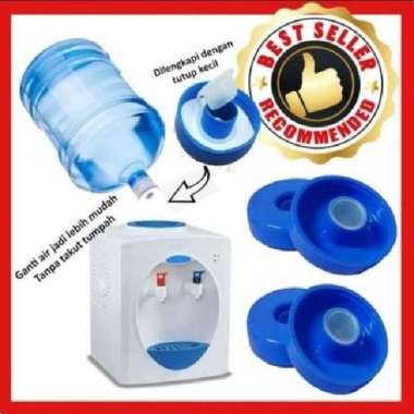 tutup galon anti tumpah food grade murah knob knop isi ulang air aqua