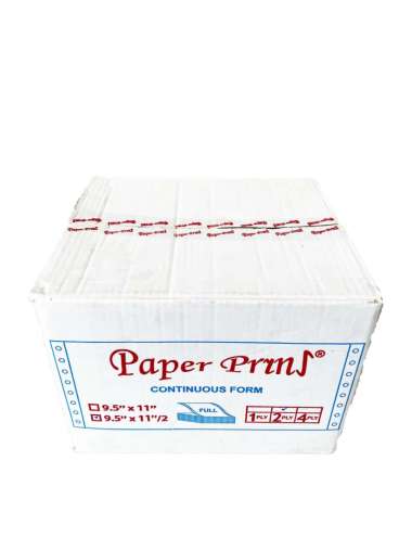 PAPERPRYNS CONTINUOUS FORM 9,5 X 11/2 (ISI FULL) 2PLY - PM (PRS/BAGI2)