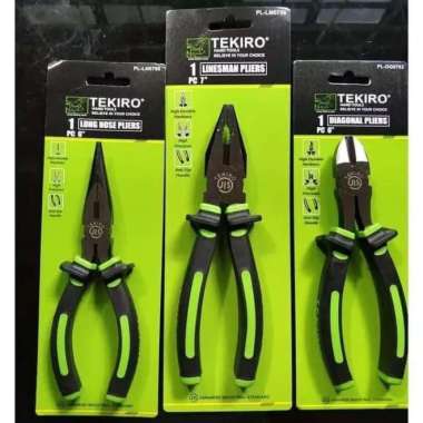 Tekiro Tang set Tang Lancip 6' Tang Potong 6' Tang Kombinasi 7'