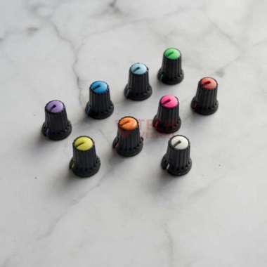 Knop Potensio Kecil Warna Warni Knob Amplifier Mixer