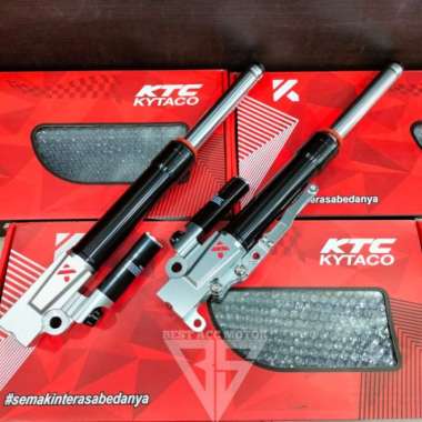 SHOCK USD KTC KYTACO VARIO 110 125 150 160 SCOOPY BEAT FI KARBU GENIO - Hitam MERAH Warna