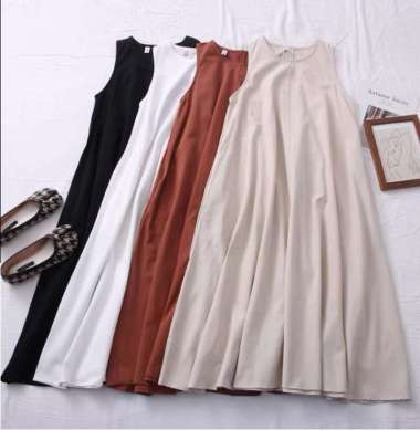 GAMIS OVERALL GAMIS YUYUN OUTER MUSLIM L PUTIH