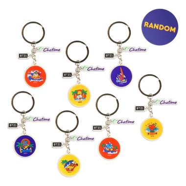 CHATIME & BT21 KEYRING