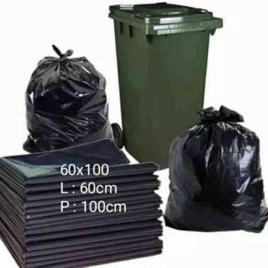 kantong plastik sampah hitam 60 x 100 cm/kantong plastik sampah murah