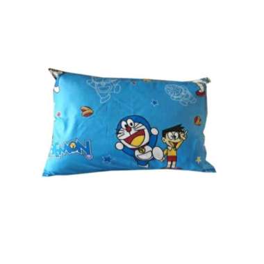 sarung bantal karakter anak/sarung bantal guling murah bantal Doraemon