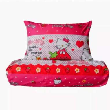 sarung bantal karakter anak/sarung bantal guling murah G. hello Kitty