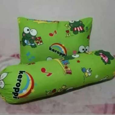 sarung bantal karakter anak/sarung bantal guling murah guling keropi
